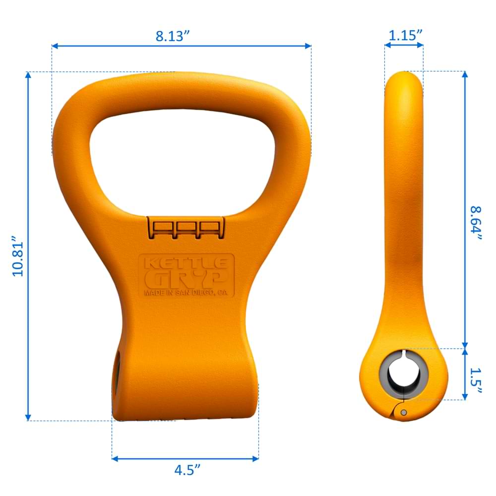 Kettle Gryp Dimensions