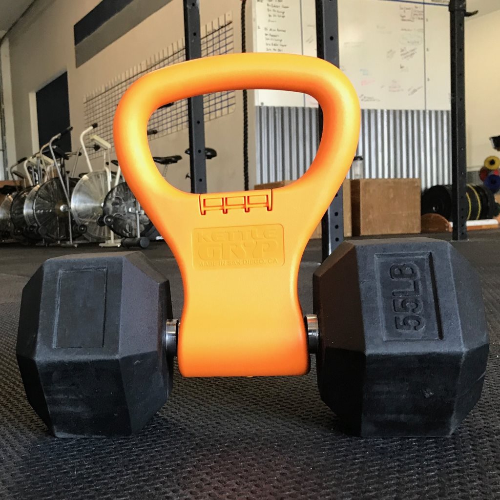 Orange Kettle Gype on gym floor